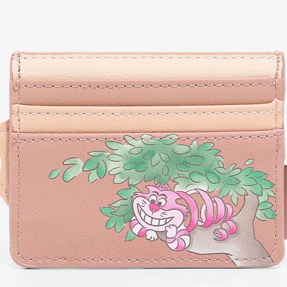 Loungefly Alice in Wonderland Alice & Wonderland Friends Cardholder - Picture 2 of 3